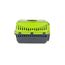 Kerbl Pet Transportbox Expedion, grün/schwarz, 45x30x30 cm, Hundebox, Katzenbox, Hundetransport, Kunststoff, kleine Hunde, Katzen