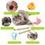 vsshe Katzenminze Sticks,4 Stück Matatabi Katzensticks Katzenminzen Spielzeug Matatabi Stick Katzen Sticks Katzenminze Zähne Reinigung Dental Katzenspielzeug für Katzen Zahnpflege Natürlich Sicher
