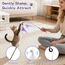 Pawaboo Katzenspielzeug - Interaktives Katzenangel Katze Spielzeug Katzen-Spielstab Katzenspielzeug-Stab mit Federn und 88cm Stab und Glocken für Kätzchen oder Katze, Violett