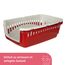 Kerbl Pet Transportbox Expedion, Creme/Bordeaux, 45x30x30 cm, Hundebox, Katzenbox, Hundetransport, Kunststoff, kleine Hunde, Katzen