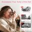 Pawaboo Katzenspielzeug - Interaktives Katzenangel Katze Spielzeug Katzen-Spielstab Katzenspielzeug-Stab mit Federn und 88cm Stab und Glocken für Kätzchen oder Katze, Rosa Schmetterling