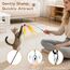 Pawaboo Katzenspielzeug - Interaktives Katzenangel Katze Spielzeug Katzen-Spielstab Katzenspielzeug-Stab mit Federn und 88cm Stab und Glocken, 1 Zauberstab + 6 Federn, Mehrfarbig