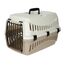 Kerbl Pet Transportbox Expedion, Creme/Taupe, 45x30x30 cm, Hundebox, Katzenbox, Hundetransport, Kunststoff, kleine Hunde, Katzen