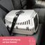 Kerbl Pet Transportbox Expedion, Creme/Taupe, 45x30x30 cm, Hundebox, Katzenbox, Hundetransport, Kunststoff, kleine Hunde, Katzen