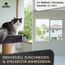 VAYPET® Katzennetz für Balkon ohne Bohren inkl. Klebehaken & Silikonkleber I Robustes Katzennetz drahtverstärkt & wetterfest I Einfach mit dem Katzennetz Balkon, Fenster & Terrasse sichern (4x3m)