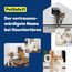PetSafe Manuelle Katzenklappe, Handverriegelung mit 4 Verschlussoptionen, Mit Wetterdichtung, Katzen bis 7 kg, Weiß