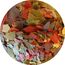 AONELAS Fischfutter Flocken 4 farbig Aquarium Zierfischflocke (2 l)