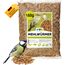 EWL Naturprodukte Mehlwürmer getrocknet 1 L (160 g), Insektensnack für Vögel, Fische, Schildkröten, Igel, Nager und Reptilien, Vogelfutter, Wildvögel, Ganzjährig, Eichhörnchenfutter, Igelfutter