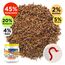 EWL Naturprodukte Rote Mückenlarven getrocknet 250 ml (30 g), Mückenlarven Fischfutter, Fischfutter Aquarium, geprüfte Qualität von deutschem Anbieter