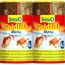 Tetra Goldfish Menu - 4in1 Fischfutter-Mix mit Crisps, Flocken, Granulat und Daphnien für alle Goldfische und andere Kaltwasserfische, 250 ml Dose (Packung mit 2)