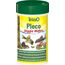 Tetra Pleco Veggie Wafers - Fischfutter für pflanzenfressende Bodenfische, Alleinfutter mit mineralreicher Zucchini für verbesserte Vitalität, 100 ml Dose