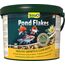 Tetra Pond Flakes - Fischfutter-Flocken für kleinere und junge Teichfische, für eine abwechslungsreiche und ausgewogene Ernährung, 10 L Eimer