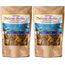 Centra24 Premium Fischfutter 1L, Futter-Flakes, Flocken - Hauptfuttermittel für alle Zierfische mit Vitaminen ohne Konservierungsstoffe, Aquarium, Süßwasserfisch (Packung mit 2)