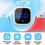 Aquarium Thermometer, Mini Aquarium Thermometer Digital, LED-Anzeige, Hochpräzisions-Temperatursensor, Geeignet für Süßwasser-Meeresaquarien