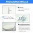 boxtech Aquarium Nano Bubble Stone Kit mit Steuerventil - Leise Super-High Diffusor für gelösten Sauerstoff - Lässt Super Tiny Bubbles für Aquarium und Hydroponic (35mm)