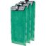 Tetra EasyCrystal Filter Pack C250/300 Filtermaterial mit Aktiv-Kohle, Filterpads für EasyCrystal Innenfilter, geeignet für Aquarien von 15-60 Liter, 3 Stück, grün (Packung mit 2)