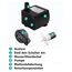 180L/H 3W Mini-Tauchpumpe, Ultra Leise Aquarium Pumpe mit 1.3m Netzkabel，mit 1 Düsen für Brunnenaquarium， Aquarium, Teichgarten EU-Stecker