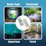 7 in 1 Aquarium Teststreifen, 100 Streifen Aquarium Test Kit zum Testen von PH Nitrit Nitrat Gesamthärte, freies Chlor, Gesamtalkalität, Karbonat, Genaue Salzwasser, Süßwasser Aquarium Wasserprüfung