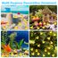 42 Stück Mini Enten Harz, Gelb Kleine Enten und Figuren Miniatur Ente für Dekoration Miniaturgarten Landschaftsgärten, Bonsai, Versteckt Spiel, Fischbecken und Aquarien verwendet