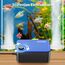 Forever Speed Leiseste Aquarium Luftpumpe <40db,5.5W Regelbare Sauerstoffpumpe Aquarium leise bis 400L mit Zubehör mit 2 Luftauslässen
