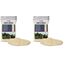 AMTRA White Quartz – Feiner weißer Quarz-Aquariumsand, für Süß- oder Salzwasser, 0,1–0,7 mm Körnung, Menge 5 kg (Packung mit 2)