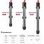 FEDOUR 100W 40-120L Aquarium Heizung, Verdicktes Quarzglas Aquarienheizer, Temperatur Einstellbare Aquarium Heizer Mit Saugnäpfen/Thermostat