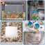 SKOOLOVE 450 Stück Kleine Muscheln und Mini Seesterne, Gemischte Natürliche Muscheln zum Basteln, Strandmalerei, Kerzenherstellung, Aquarien und Vasenfüllung (180g)