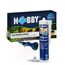 HOBBY Aquaristik Silikonkleber I 310 ml Kartusche I hochelastischer Silikon für Aquarien I alterungs- & witterungsbeständiger Aquarien-Silikon I Aquarienkleber UV- & temperaturresistent I transparent