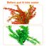 Vivifying Künstliche Aquarium-Pflanzen, 2 Stück 25cm Groß Plastik-Pflanze für Fisch-Tanks