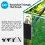3 in 1 Aquarium Reinigungswerkzeuge, Algenschaber Aquariumschaber, Aquarium Algen Rasiermesser Schaber,14 Zoll Aquarien Reinigung Werkzeug mit Abnehmbarer Stange,Edelstahl Klingen für Glas Fischbecken