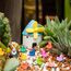 DIYDEC 120 Stück Mini Enten Harz, 10 Farben Mini Duck Figuren Miniatur Enten kleine Bunte Enten für Dekoration von Miniatur-Landschaftsgärten, Bonsai, Fischbecken und Aquarien verwendet