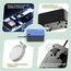 Forever Speed Leise Aquarium Luftpumpe 8W, 480L/H Einstellbare Luftpumpe für Aquarium Sauerstoffpumpe Sehr Leise mit doppelten Luftlöchern Vibrationsarm und Mehr Sauerstoffzufuhr 80-600L