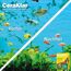 abrazo CeraKlar Aquarium Scheibenreiniger - 4 Scheibenreiniger Aquarium Glasreiniger, 2x2 Stk. - kratzfreier Algenentferner für Süßwasseraquarien