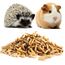 Ambiopet Soldatenfliegenlarven (Hermetia) getrocknet 2 + 1kg Packung, Black Soldier Fly, Protein- und fettreiches Wildvogelfutter, reich an Calcium und Laurinsäure