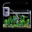 QUOZUO Aquarium Dekoration künstliche Pflanzen, 10 Stück Grün Aquarium Zubehoer Kunststoffpflanze Deko fur Aquarium, plastikpflanzen Aquariumdekor