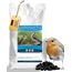 Futterbauer 25 kg Schwarze Sonnenblumenkerne im Papiersack für Vögel, 100% Natur, Hochwertige Energiequelle für Wildvögel, Hoher Fett- & Vitamin-E-Gehalt, Gereinigt & Getrocknet mit Schale, Ernte 2025