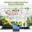 Forever Speed Leise Aquarium Luftpumpe 8W, 480L/H Einstellbare Luftpumpe für Aquarium Sauerstoffpumpe Sehr Leise mit doppelten Luftlöchern Vibrationsarm und Mehr Sauerstoffzufuhr 80-600L