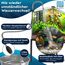 NINORA® Mulmsauger Aquarium – Kiesreiniger, Bodenreiniger & Wasserwechsel mit Pumpe und Schlauchventil I Sicher für Fische, ohne Chemie I Für kleine & große Aquarien I Aquarium Zubehör inkl. E-Book