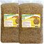 Ambiopet Soldatenfliegenlarven (Hermetia) getrocknet 5 + 5kg Packung, Black Soldier Fly, Protein- und fettreiches Wildvogelfutter, reich an Calcium und Laurinsäure