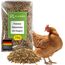 25 kg Premium Hühnerfutter und Kükenfutter, Legemehl Plus mit Oregano - Geflügelfutter für Hühner, Gänse, Enten