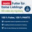 PANTO Wellensittichfutter mit Pluramin - artgerechte Saatenmischung für Wellensittiche, Vogelfutter mit natürlichem Jod, 4x2,5 kg