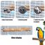 Allazone 9 Stück Naturholz Sitzstangen Set für Vögel, Papagei Schaukel Spielzeug, Vogelkäfig Zubehör