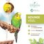 Vogelgaleria® Kork Knabberseil - das perfekte Wellensittich Spielzeug und Vogelzubehör zum Klettern und Nagen | Vogelspielzeug