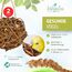Vogelgaleria® Kolbenhirse gefüllte Weidenkugel 2er Pack - handgefertigt in Deutschland - Erstaunlicher Spielspaß für glückliche und aktive Wellensittiche