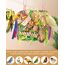 ERKOON Vogelspielzeug, Nymphensittich Futter Wellensittich Spielzeug Bird Feeder Toy for Parakeets Papagei Kauspielzeug,Vögel Am Käfig Installieren Können für Alle Papageien & Vogel (Rosa)