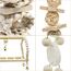 LIUYIDM Wellensittich Spielzeug 8 Stück Vogel Papageien Spielzeug Vogelspielzeug und Springen Wellensittich zubehör für Hängematte, Vogelkäfig, Ständer, Kauspielzeug, hängende Glocke