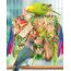 ERKOON Vogelspielzeug, Nymphensittich Futter Wellensittich Spielzeug Bird Feeder Toy for Parakeets Papagei Kauspielzeug,Vögel Am Käfig Installieren Können für Alle Papageien & Vogel (Rosa)