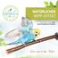 Vogelgaleria® 5 herrliche Natur Sitzstangen für Vögel wie Wellensittich, Nymphensittich, Kanarienvogel, Agaporniden | Naturholzstangen für den Vogel als wichtiges Vogelzubehör im Vogelkäfig | Zubehör