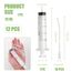 10 Stück Jungvögel Füttern Schlauch, Enthält eine 20-ml-Spritze, Tauben Zubehör, Feeder Futter, Handfütterungswerkzeug für Baby Vögel und Papageien, Milch, Wasser, Medikamente, Einfach zu Reinigen