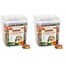 petifool Gemüsefarm 500g - Ergänzungsfutter für Nager - natürliches Nagerfutter für Kaninchen, Meerschweinchen, Hamster, Chinchilla & mehr - ohne künstliche Zusätze - 100% Natur - artgerechtes Futter